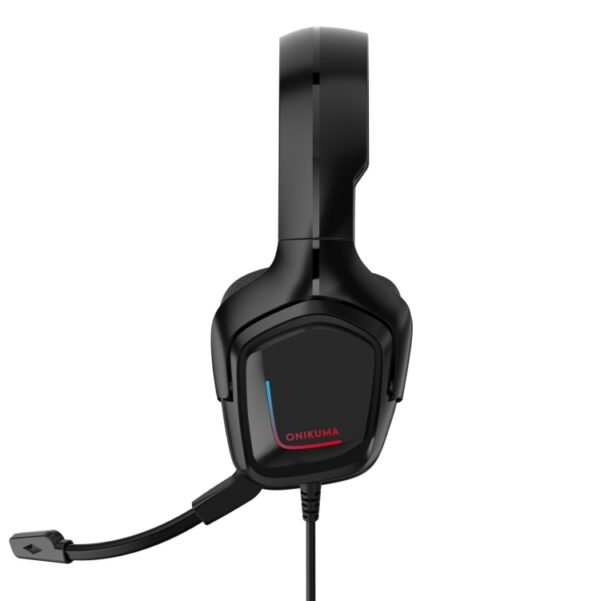 ONIKUMA K20 PS4 Headset Stereo Gaming Headset with Microphone/LED Light for XBox One/Laptop Tablet - Image 3