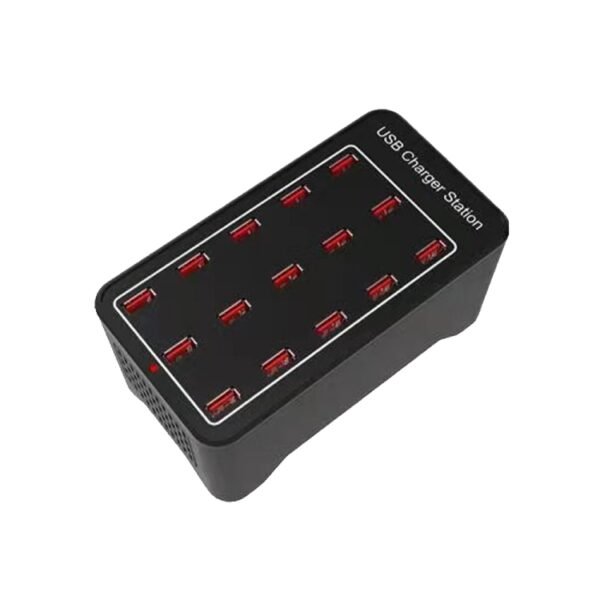 XLD-A7 100W 15 USB Ports Fast Charger Station Smart Charger, AC 100-240V, 100W 15 USB Ports EU Plug, 100W 15 USB Ports US Plug, 100W 15 USB Ports AU Plug, 100W 15 USB Ports UK Plug - Image 2