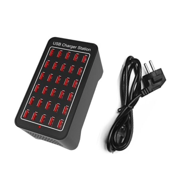 XLD-A7 150W 30 USB Ports Fast Charger Station Smart Charger, AC 110-240V, 150W 30 USB Ports EU Plug, 150W 30 USB Ports US Plug, 150W 30 USB Ports AU Plug, 150W 30 USB Ports UK Plug - Image 7