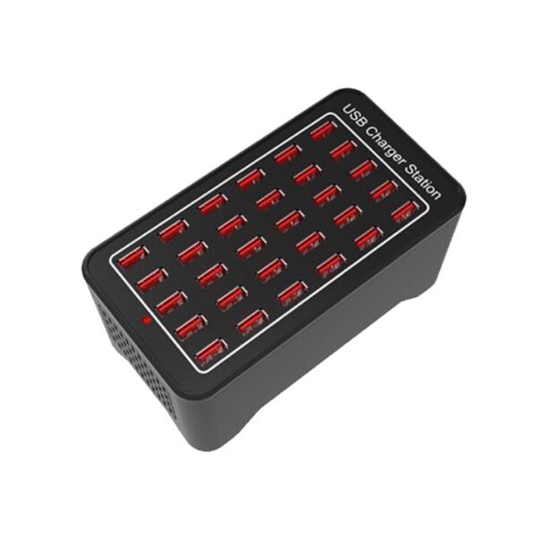 XLD-A7 150W 30 USB Ports Fast Charger Station Smart Charger, AC 110-240V, 150W 30 USB Ports EU Plug, 150W 30 USB Ports US Plug, 150W 30 USB Ports AU Plug, 150W 30 USB Ports UK Plug - Image 2