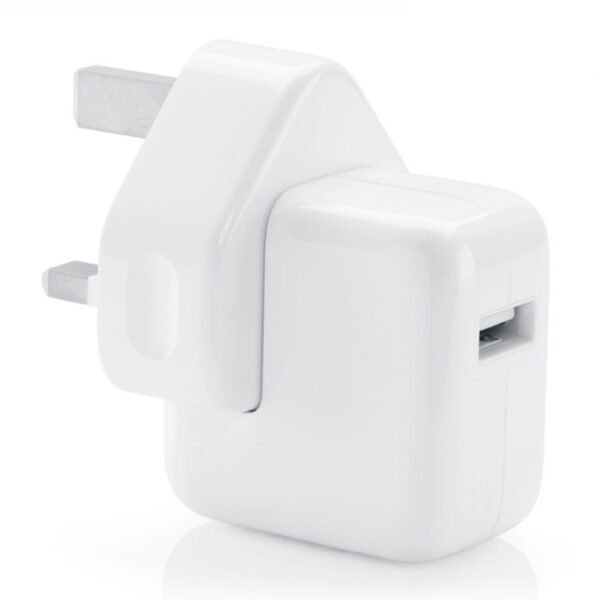 12W USB Charger + USB to 8 Pin Data Cable for iPad / iPhone / iPod Series, UK Plug - Image 2