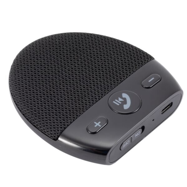 SP11 Car Phone Sun Visor Handsfree Speaker with USB Car Speaker Handsfree Car Kit - Image 2