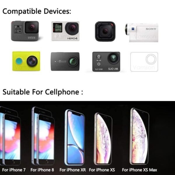 POV / VLOG Smartphone Selfie Neck Holder Mount - Image 10