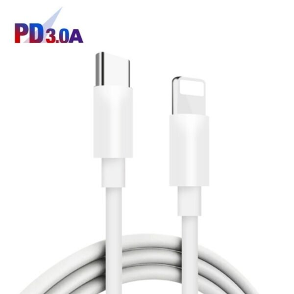 35W PD3.0 USB-C / Type-C Dual Port Charger with Type-C to 8 Pin Data Cable, US Plug, US Plug + 1m 8 Pin Cable, US Plug + 2m 8 Pin Cable - Image 3