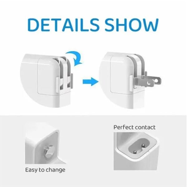 35W PD3.0 USB-C / Type-C Dual Port Charger with Type-C to 8 Pin Data Cable, US Plug, US Plug + 1m 8 Pin Cable, US Plug + 2m 8 Pin Cable - Image 6