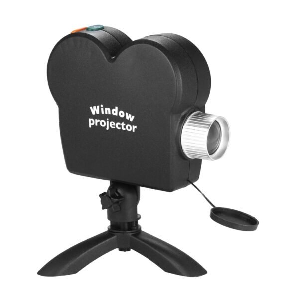 Christmas Halloween Laser Projector Mini Window Home Theater Projector, EU Plug