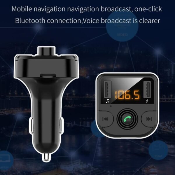 BT36B Car Bluetooth MP3 Music Player Car FM Transmitter Phone Hands-Free, BT36B - Image 5