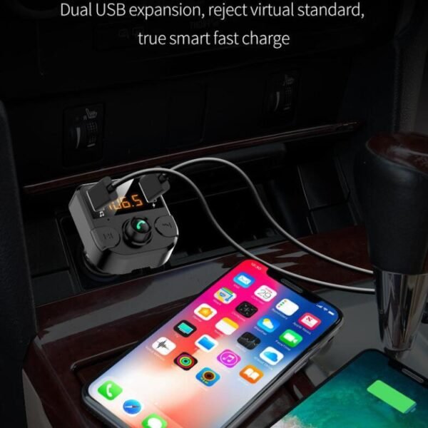 BT36B Car Bluetooth MP3 Music Player Car FM Transmitter Phone Hands-Free, BT36B - Image 7