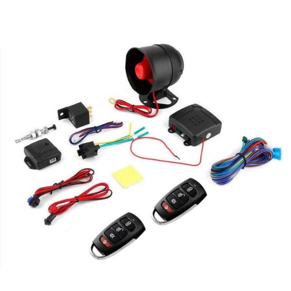 8pcs /Set Universal Car Alarm Horn Collision Alarm System Alarm Remote Control - Image 2