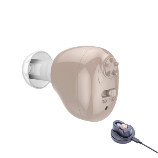 Z-12 Rechargeable In-Ear Sound Amplifier Hearing Aid with USB Cradle Charger - Image 2