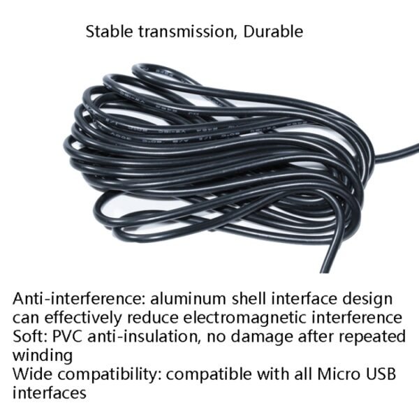 5V Turn 12V USB To Cigarette Lighter Socket Female Head Driving Recorder Mobile Power Cord, Specification: 1.2m, 2m, 3m - Image 4