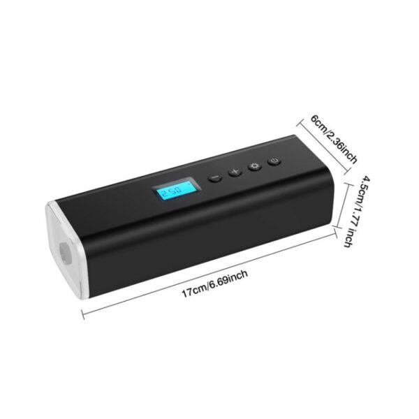 H68 Handheld Mini Wireless Smart Car Inflator Pump Portable Multifunctional Tire Air Pump, H68 Wireless - Image 3