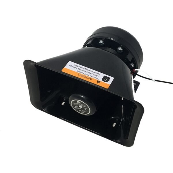200W 12/24V Car Alert Host With Shoutlers 9 Sound Car Alarm Speaker - Image 5