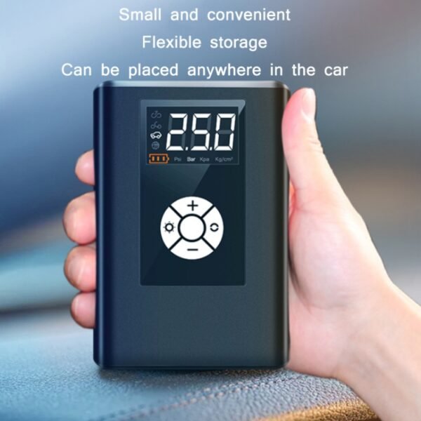 JM-8804 Car High-Pressure High-Power Tire Air Pump, Wireless Version, Wired Version - Image 5
