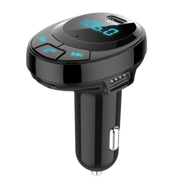 BT09 Car Bluetooth MP3 Digital Display Dual USB Charger, BT09 - Image 2