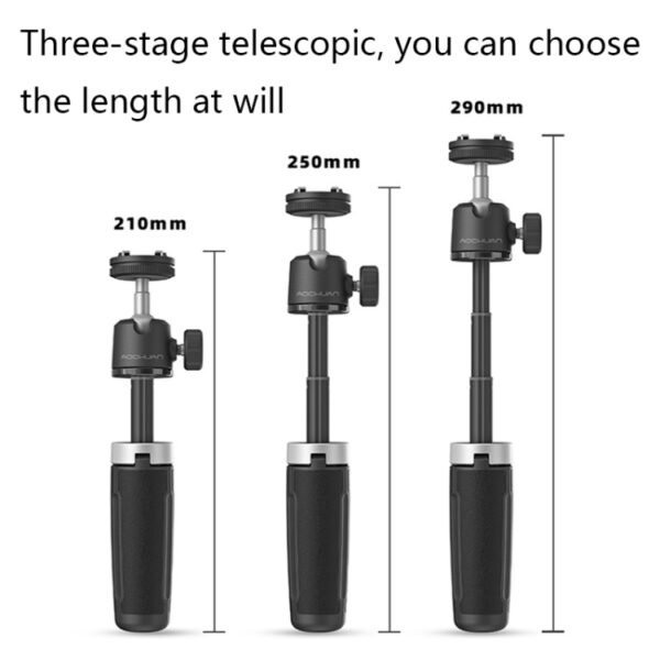 AOCHUAN MT-08 Telescopic Folding Mini Selfie Tripod - Image 3