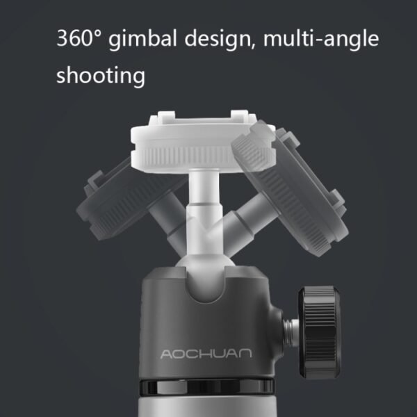 AOCHUAN MT-08 Telescopic Folding Mini Selfie Tripod - Image 5
