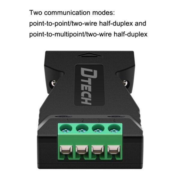 DTECH DT-9001 Industrial Grade Lightning And Surge Protection RS232 To 485 Converter - Image 4
