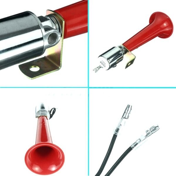 180DB Car Super Loud Air Horn Bird Call Single Pipe Air Whistle Horn - Image 4
