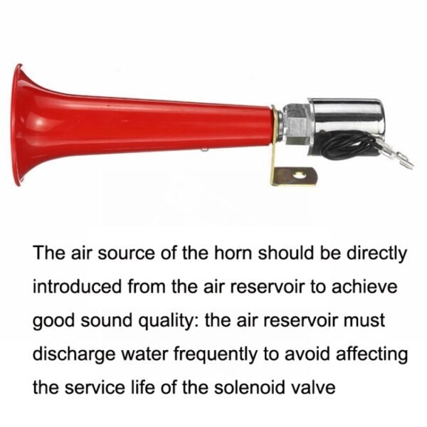 180DB Car Super Loud Air Horn Bird Call Single Pipe Air Whistle Horn - Image 5