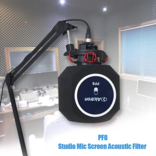 Alctron PF8 Studio Mic Screen Acoustic Filter Recording Microphone Noise Reduction Wind Screen - Image 6