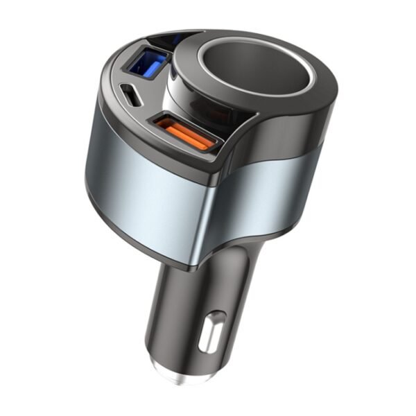 5V3A Cigarette Lighter PD Super Fast Charging Multifunctional Car Charger, 5V 3A Black, 5V 3A White