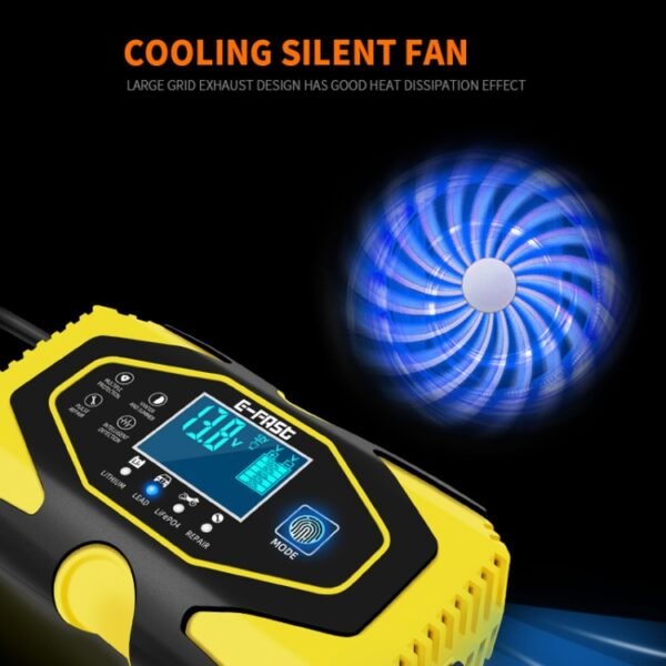 E-FAST Car Battery Charging LED Current Voltage Power Display Charger, EU Plug, US Plug, UK Plug, AU Plug, JPN Plug - Image 18