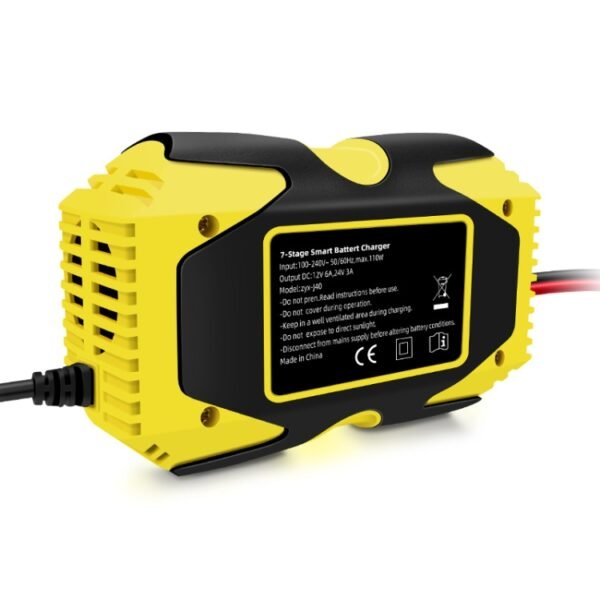 E-FAST Car Battery Charging LED Current Voltage Power Display Charger, EU Plug, US Plug, UK Plug, AU Plug, JPN Plug - Image 4