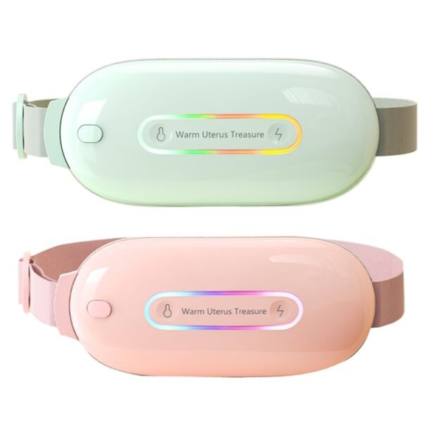 Intelligent Palace Warming Belt Three-speed Temperature Control Palace Belt, Pink - Image 2