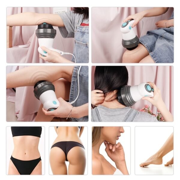 4 in 1 Electric Massager Handheld Fat Pusher Infrared Massager, 220V EU Plug, 110V US Plug - Image 8