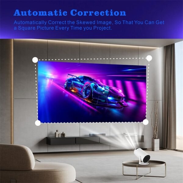 HY300 Smart Projector Android 11.0 System 120 Lumen Portable Projector, US Plug, UK Plug, AU Plug, EU Plug - Image 11