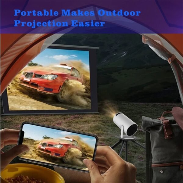 HY300 Smart Projector Android 11.0 System 120 Lumen Portable Projector, US Plug, UK Plug, AU Plug, EU Plug - Image 13