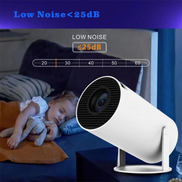 HY300 Smart Projector Android 11.0 System 120 Lumen Portable Projector, US Plug, UK Plug, AU Plug, EU Plug - Image 14