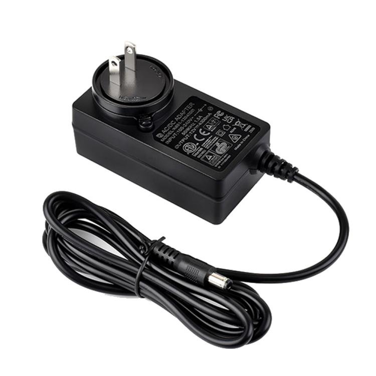 Waveshare 12V / 4A 1.2m Length Cable DC Jack Power Supply Adapter, US Plug, EU Plug, UK Plug