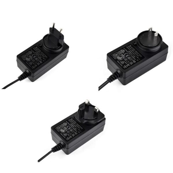 Waveshare 12V / 4A 1.2m Length Cable DC Jack Power Supply Adapter, US Plug, EU Plug, UK Plug - Image 2