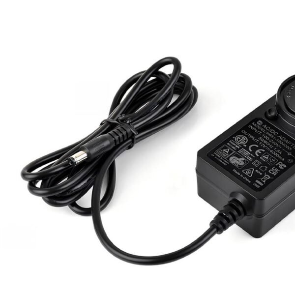 Waveshare 12V / 4A 1.2m Length Cable DC Jack Power Supply Adapter, US Plug, EU Plug, UK Plug - Image 4