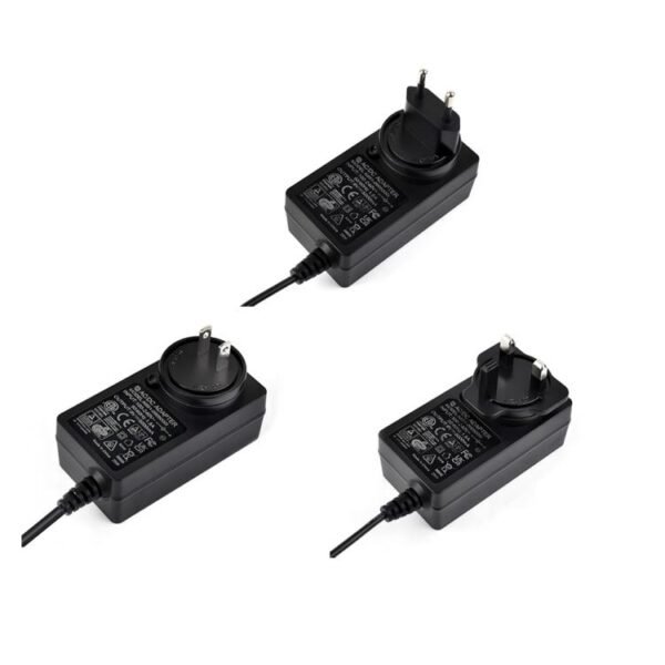Waveshare 9V / 5A 1.2m Length Cable DC Jack Power Supply Adapter, EU Plug, UK Plug, US Plug - Image 2