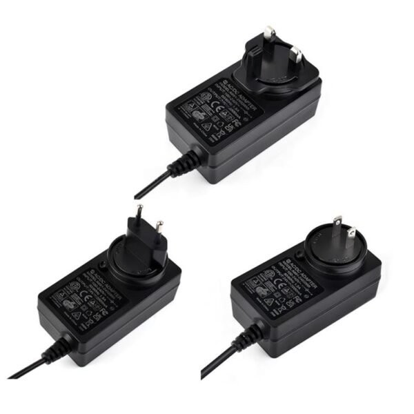 Waveshare 24V / 2A 1.2m Length Cable DC Jack Power Supply Adapter, EU Plug, UK Plug, US Plug - Image 2