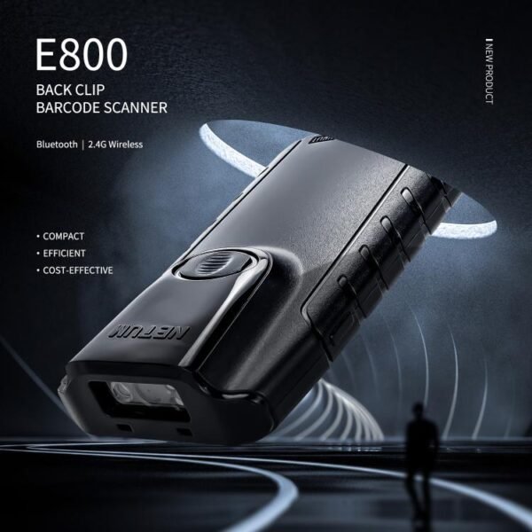 Cell Phone Back Clip Portable Wireless Bluetooth Scanner, E800 - Image 2