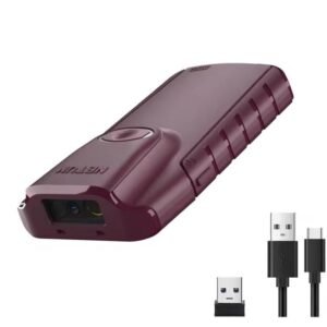 Cell Phone Back Clip Portable 1/2 Code Wireless Bluetooth Scanner, E900, E950