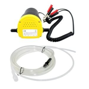 24V 60W Oil / Crude oil Fluid Sump Extractor Scavenge Exchange Transfer Pump Suction Transfer Pump + Tubes for Auto Car Boat Mot