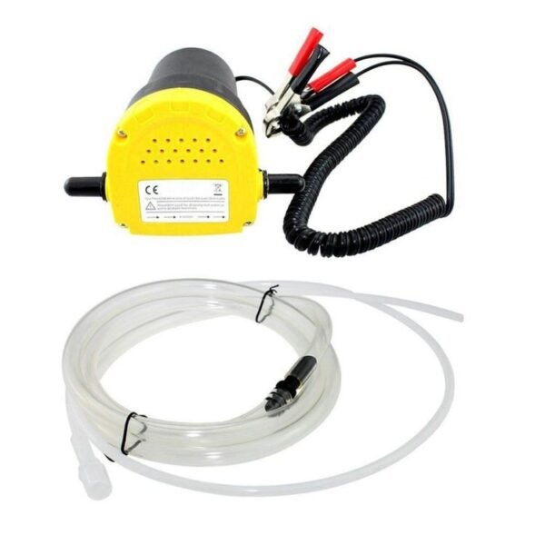 24V 60W Oil / Crude oil Fluid Sump Extractor Scavenge Exchange Transfer Pump Suction Transfer Pump + Tubes for Auto Car Boat Mot