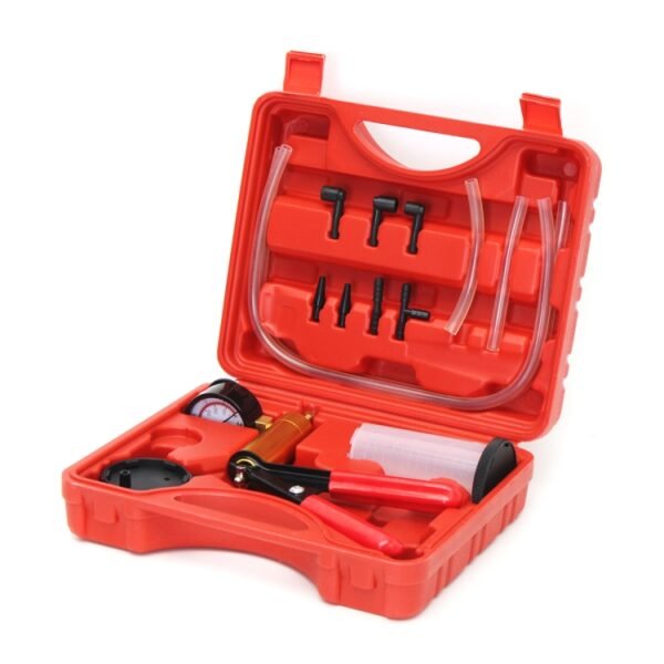 2 in 1 Brake Fluid Bleeder Change Hand Held Vacuum Pistol Pump Tester Kit - Image 2