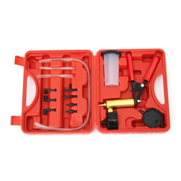 2 in 1 Brake Fluid Bleeder Change Hand Held Vacuum Pistol Pump Tester Kit - Image 3
