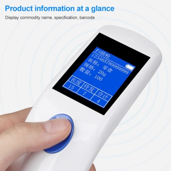 NEWSCAN NS1103T One & Two Dimensional High Speed Wireless Barcode Scanner Collector - Image 4