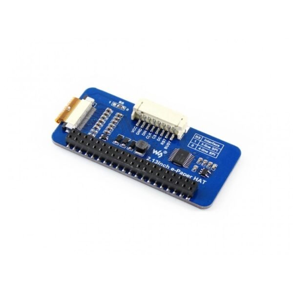 Waveshare 2.13 inch 212x104 Pixel Three-color E-Ink Display HAT (B) for Raspberry Pi - Image 3