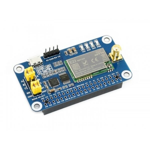 Waveshare SX1262 LoRa HAT 868MHz Frequency Band for Raspberry Pi, Applicable for Europe / Asia / Africa - Image 2