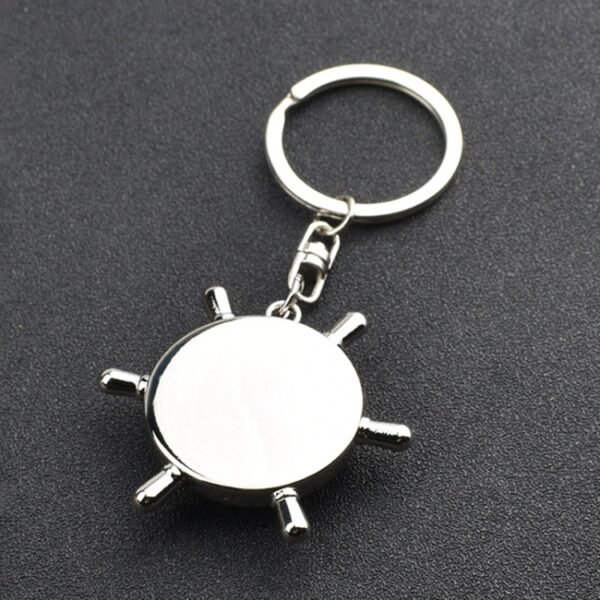 Creative Rudder Compass Keychain Compass - Image 4