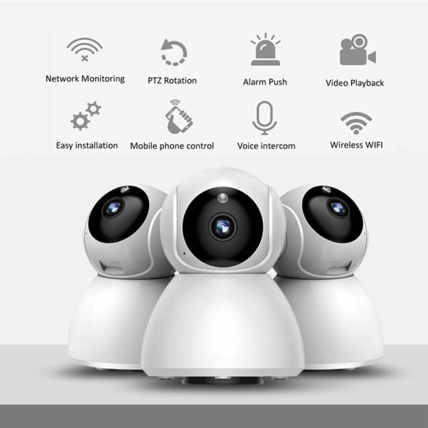 720P HD 1.0 MP Wireless IP Camera, Support Infrared Night Vision / Motion Detection / APP Control, EU Plug, 720P - Image 5