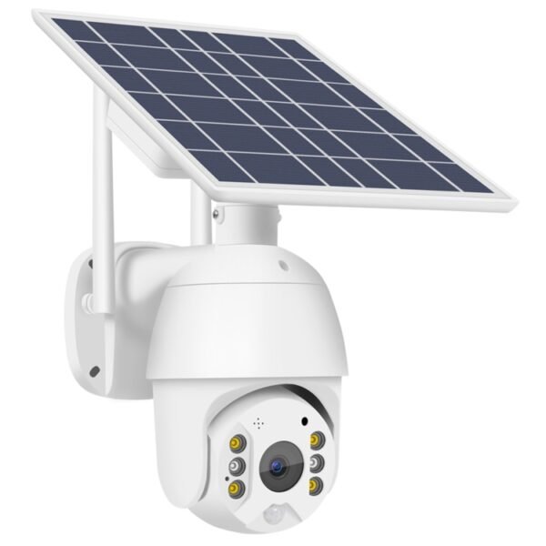 T16 1080P Full HD Solar Powered WiFi Camera, Support PIR Alarm, Night Vision, Two Way Audio, TF Card - Image 2